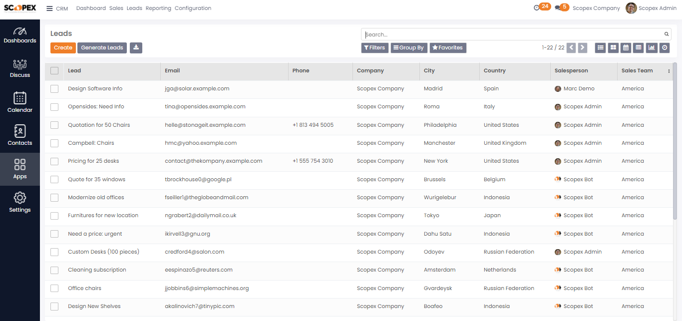 mobile crm