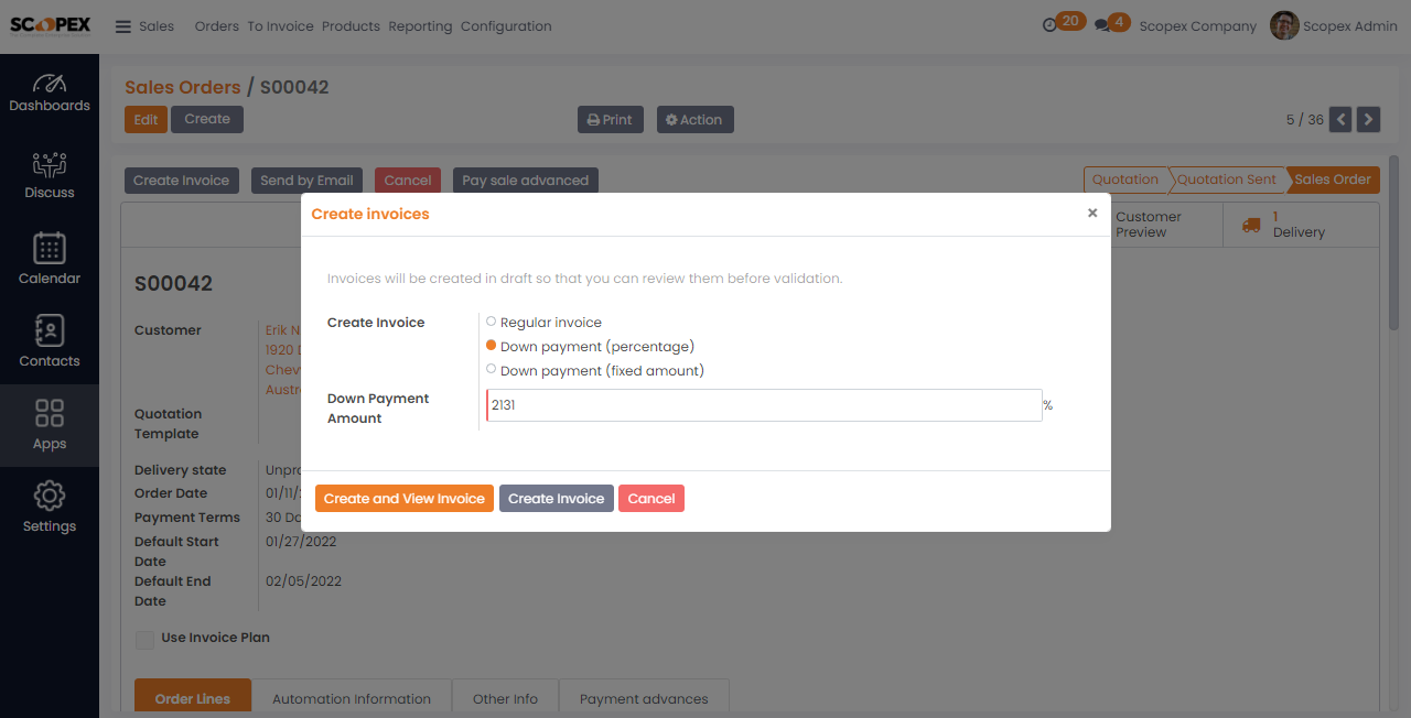 sales management app