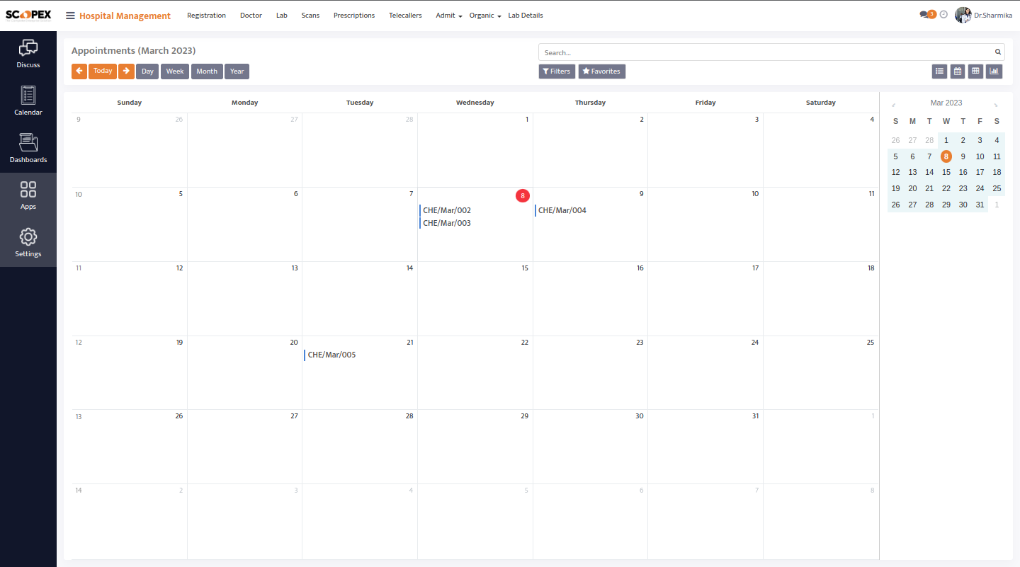Appointment management